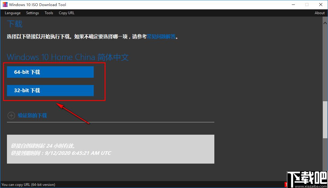 Windows 10 ISO Download Tool下载,网页辅助,系统下载,win10下载